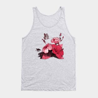 Hibiscus Bouquet Tank Top